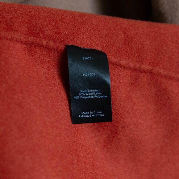 Elizabeth and James Wool Coat Jacket Size 0 - Picture 13 of 13